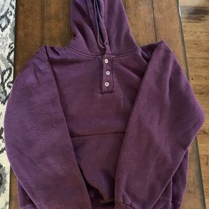Russell athletics women’s purple hoodie
